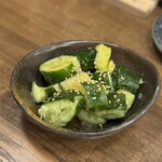 うな串 焼鳥 う福 - ピリ辛胡瓜　390円