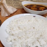 デリー - カシミールカレーとライス