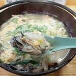 よこた手打うどん - 牡蠣雑炊鍋