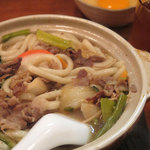 津久紫 - 「和牛すき焼麺鍋」サービスランチ