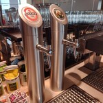 Lufthansa Senator Lounge  - 生ビールはこのルフトハンザ定番のベックスとフランティスカーナー