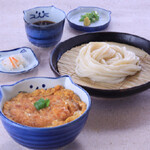 のらや - かつ丼ミニうどん