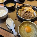 やよい軒 - すき焼き定食¥1,060