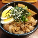 博多とんこつ 天神旗 - ヘタレ丼