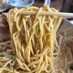 ラーメン 本間 - 麺