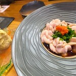 須佐 - 鱈の白子(タチ)ポン酢