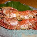 Botan shrimp (grilled with salt) 1 piece