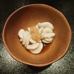 神田錦町 鮨たか晴 - 白子ポン酢