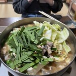 みやもと - もつ鍋(2杯目