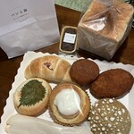 パンと庭 - お持ち帰り分8点