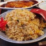 玉龍苑 - 定食の焼き飯