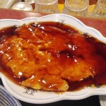 玉龍苑 - 定食のかに玉