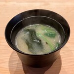すしやのたい悟 - お味噌汁でーす。