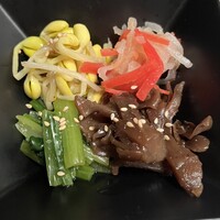 焼肉矢澤 京都 - ナムル盛合わせ