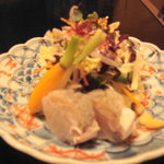 丸安 - 河豚サラダアップ