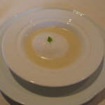 レストラン プランデルブ北鎌倉 - (2)薩摩芋のポタージュ