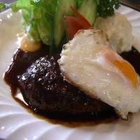 ステーキハウス 吉池 - ハンバーグ