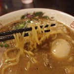 夢ノ弥 - 牛すじ炭焼きラーメン