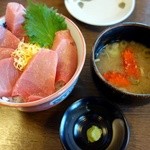 北のグルメ亭 - 中トログルメ丼1300円（イベント限定）