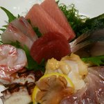 鮨ぎん くさびや別邸 - 刺身盛り合わせ