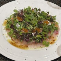 ビストロ ボナップ - ③カンパチのカルパッチョ（三崎港より） 1870円