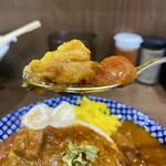 ヌードル＆スパイスカレー 今日の1番 - ポークカレー　あっぷ！