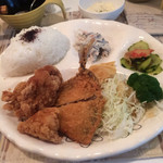 だんく・ゆ - ミックスフライランチ