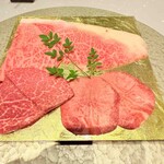 肉割烹 重㐂 新日本橋 - しゃぶしゃぶ肉