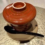 肉割烹 重㐂 - 椀物茶わん蒸し１