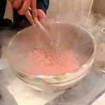 肉割烹 重㐂 - アイス２