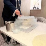 肉割烹 重㐂 - アイス４