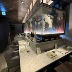 肉割烹 重㐂 - カウンター席