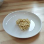 自家製うどん たいら - 生姜戴きました