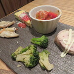 バルザル - 前菜5種