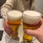 肉割烹 重㐂 - 乾杯