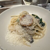 RIGOLETTO KITCHEN - キタッラ(牡蠣とほうれん草のレモンクリームソース)