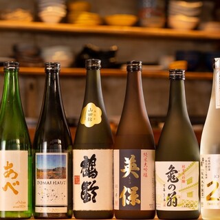 料理に合う日本酒ラインナップはエリア最大級！