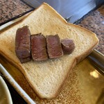 鉄板焼ステーキ 一ッ葉ミヤチク - 