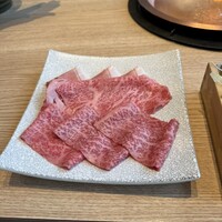 しゃぶしゃぶと焼肉 わにく ミッドランドスクエア店 - 3800円コースのお肉
