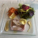 ミクニ ヨコハマ - オードブル〆鶏のテリーヌ