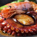 BISTRO LAMBERT - Sautéed Octopus and Scallops in Basil Butter