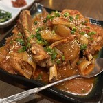 しみず - スペアリブキムチ和え