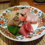 Minematsu - 鰆のたたき、鰹、金目鯛、ヒラマサ、鯵
                        