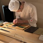 すし ふくづか - 初作品制作中　お披露目♪