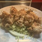 上海チキン 大塚 小閣樓 - 油淋鶏定食　@980