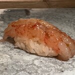 すし ふくづか - 縞海老 2尾掛け