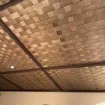 すし ふくづか - 室内装飾の天井　　設えが好き