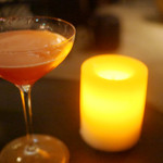 ルーフトップ バー - ウォーターメロンのカクテル。