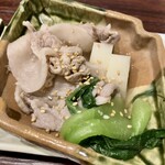 宵ノねこ - 三元豚と長芋白醤油煮