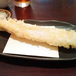 手打ちそばふじ - 穴子の天ぷら単品